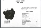 Kohler K181S Owner Manual 30108D 16 Pages Comb Bound Gloss Cover. Fixed Price $14.99.