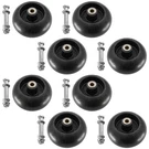 46" Deck Wheels For Cub Cadet 1405 1415 1420 1430 1512 1535 1541 1572 1604 1606. Fixed Price $75.00.