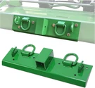 4.96" 21.93" Bolt On Tractor Bucket Grab Hooks W/d-ring & 2" Re. Fixed Price $75.12.