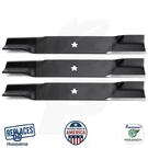 Mower Blade Fits Husqvarna 52" Deck MZ5225 EZ5224 5-POINT Star 539112079 3-PK. Fixed Price $56.95.
