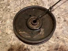 SB7 Case Ingersoll 224 Tractor J44 Mower Deck Idler Pulley & Bushing. Fixed Price $20.00.