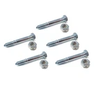 (pack Of 5) Shear Pin Bolt & Nut For John Deere Snowblower 1128DDE 1128DE PC2520. Fixed Price $14.99.