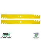 Cub Cadet 742P04290A-X Xtreme Blades XT1 XT2 Lt Lx ZT1 46" Deck 2-PACK. Fixed Price $43.95.