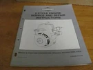 1982 Briggs & Stratton MS-7879 Cycle Engine Service Repair Instructions. Fixed Price $19.99.