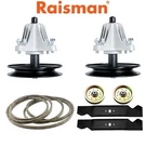 Deck Rebuild Kit Fits Cub Cadet 42" LTX1042 LTX1040 Blades Belt Spindles Pulleys. Fixed Price $98.30.