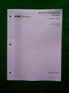 Bolens Tractor 42" Mower Deck Model # 18423 Parts Manual. Fixed Price $5.00.