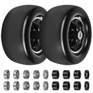 11X6.00-5 Flat Free Lawn Mower Tires And Wheels, 2 Pack Solid Front For.... Fixed Price $110.99.