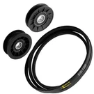 Idler Pulley W/ Belt Kit For John Deere 107S 115 D120 D150 D170 E110 X145 X165. Fixed Price $30.00.