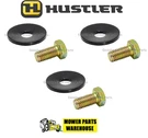 3 New Genuine Oem Hustler Mower 782474 Blade Washer & 781872 Bolt. Fixed Price $34.95.