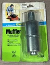 Kwik-fix M-105C Lawn Mower 1/2'' Exhaust Muffler Replaces 2-4HP Briggs 89966 Nos. Fixed Price $12.99.