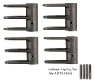 Oem Troy-bilt/mtd Craftsman Yardman Set Of 4 Flail Blade 719-0329 W/spring Pin. Fixed Price $109.99.