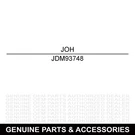 John Deere M93748 V-belt. Fixed Price $78.95.