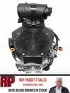 Briggs & Stratton Efi 61E877-0009 Vanguard 37HP Vertical Engine 1-1/8" X 4-1/2". Fixed Price $2339.10.