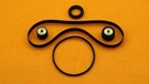 Full Repair Kit For Akai GX-75 Mkii Belts + Idler Pinch Roller. Fixed Price $20.00.