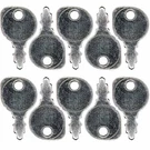 10PK Indak Ignition Key For Snapper John Deere Husqvarna Scag 1717163SM 5022789. Fixed Price $11.79.