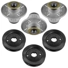 40" Deck Spindle & Pulley For Ariens 1540 1640 1740 1844 1944 2048 2148 2252. Fixed Price $125.00.
