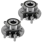 Pair Front Wheel Hub Bearing Kit For Honda Odyssey 11-17 513293 Lugs Square. Fixed Price $71.60.