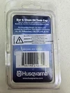 New, Sealed, Return, Husqvarna Bar & Oil Cap, Chainsaw, Various Models. Fixed Price $14.95.
