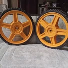 Husqvarna/poulan/ryobi 581010323 Oem Lawn Mower Wheel 12"X1.75" 1/2"AXLE. Fixed Price $32.00.