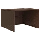 Robot Mower Garage Storage Shelter Garden Outdoor Lawn Poly Rattan Vidaxl. Fixed Price $228.99.