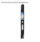 Arnold 46" Mulching 2 Blades Fits Husqvarna, Ariens, Ayp, 403107. Fixed Price $26.00.
