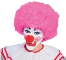 Forum Pink Afro Clown Wig Circus Halloween Costume Accessory One Size 23093. Fixed Price $14.88.