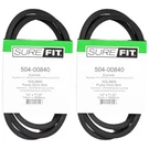 Surefit Pump Drive Belt 103-2600 Exmark Lazer Xp 60" 72" Deck Mowers 2PK. Fixed Price $11.95.