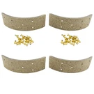 70276950 Four Tractor Brake Lining Kits Fits Allis Chalmers D17 WD45. Fixed Price $47.99.