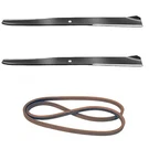 Belt & Blades Set 42" Timecutter Z4200 Z4220 Z4235 Fits Toro 106-2247 110-6871. Fixed Price $49.99.
