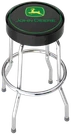 Plasticolor John Deere Logo Garage Stool Black Chair With 004746R01. Fixed Price $119.99.