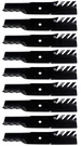 (9) Usa Mower Blades Mulching For Bobcat 112111-02 2722543-02 36" 52" 54" Deck. Fixed Price $105.99.