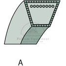 Stiga Ride-on Mower V-belt 12.7X889 1134-9035-01 For Park Models. Fixed Price $23.09.