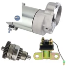 Stabsoli Starter Motor With Drive & Relay For Polaris Trail Boss Silver. Fixed Price $79.49.
