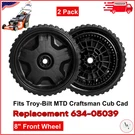 2PCS 8" Wheel Drive Assembly 634-05039 Fit Troy-bilt Mtd Craftsman Cub Cadet TB2. Fixed Price $36.94.