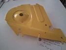 John Deere 425 445 Mower Deck Top Right Shield Assembly Nice Condition M133392. Fixed Price $125.00.