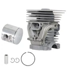 For Husqvarna 460 455E Rancher Chainsaw 47MM Cylinder Head Piston Kit. Fixed Price $23.66.