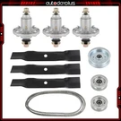 48" Lawn Mower Deck Parts Rebuild Kit For John Deere LA145 100 Series. Fixed Price $107.06.