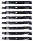 8 Usa Mower Blades Mulching For Ayp 141443P 406713X431 22" Deck. Fixed Price $56.00.