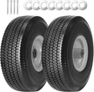 Simeiqi 2PACK 4.10/3.50-4" Solid Pu Run-flat Tire Wheel With 5/8"AXLE Bo.... Fixed Price $42.90.