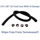 For Briggs & Stratton 5414K 1/4" Fuel Line Hose With Clamps Lawn Mower. Fixed Price $10.99.