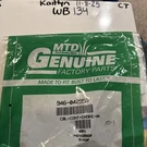 (1) Cub Cadet Mtd Choke Cable 946-04295A, Made Usa, Sold Individually. Fixed Price $31.50.