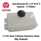 Fuel Tank Replacement For Husqvarna/poulan/craftsman Lawn Tractor Riding Mower. Fixed Price $42.71.