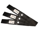 3 Rotary 10291 Mower Blades For John Deere M127500 Windsor 50-4442 48" Deck. Fixed Price $43.89.