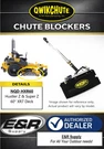 Qwikchute Blocker For Hustler Z & Super 60" XR7 Deck, NQD-HXR60. Fixed Price $381.34.