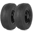 Ar-pro (2-PACK) Tire And 4.00-5" Pneumatic, Black(rib Tread). Fixed Price $75.69.