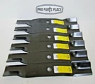 6 Usa Blades Will Fit John Deere TCU30317 High Lift 54" Decks 737 757 Z710A. Fixed Price $109.46.