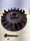 Onan Bf MS/2666C Twin Cylinder Flywheel W/ Bolt & Keyway 134-2432. Fixed Price $90.00.