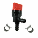 Genuine Tecumseh 35857 Fuel Shut Off Valve Universal With Clamps Oem. Fixed Price $12.99.