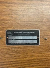 Nos International Harvester Tractor Serial Number Id Tag Cub Cadet Model. Fixed Price $17.98.