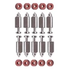 For Toro 20441 20442 Lawn Mower Carburetor Float Needle Seat Kit 10-PACK Set. Fixed Price $15.29.